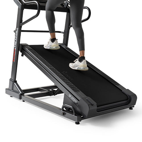 Extreme Incline & Decline | Simulate real terrain with -3% to 45% incline/decline to boost intensity and target more muscle groups.