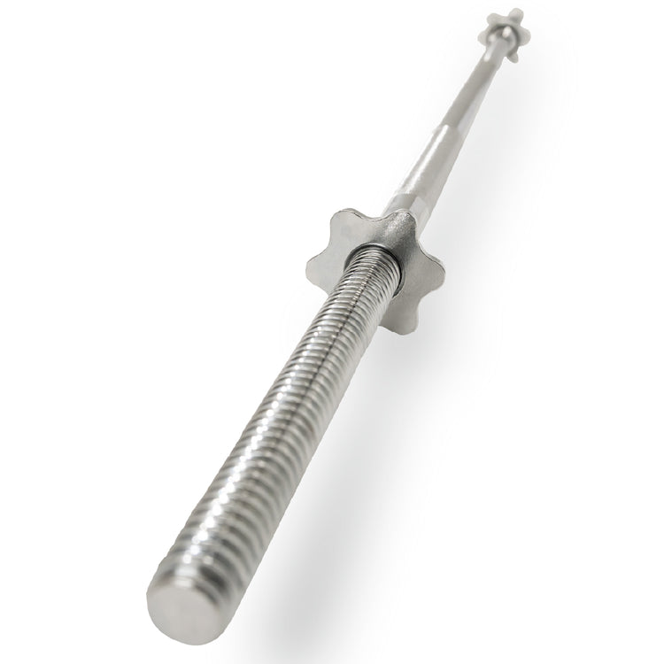 60" Threaded Barbell w/ Star-Lock Collars