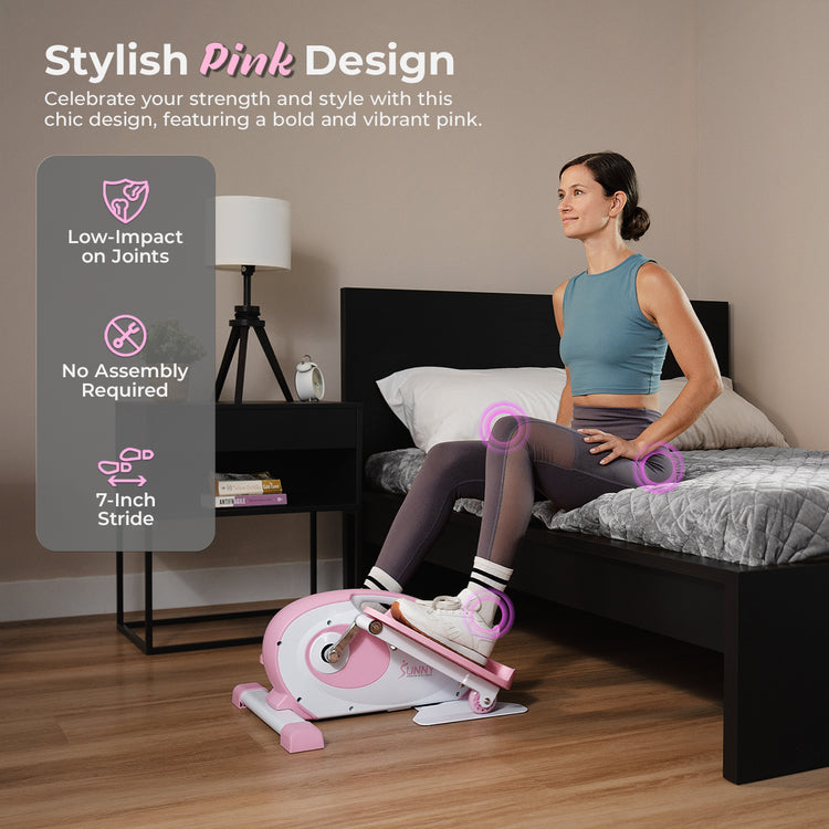 Smart Under Desk Mini Elliptical Exercise Trainer
