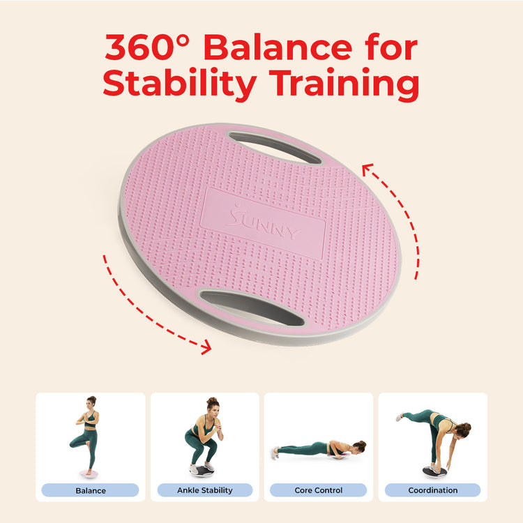 Balance Board & Wobble Board for Core Stability Training
