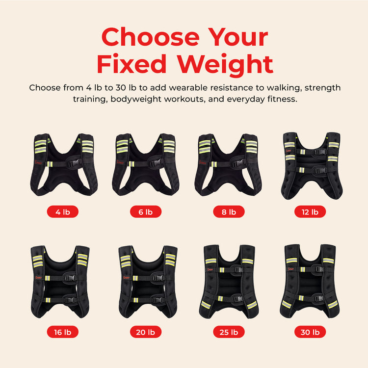 Fixed Weighted Vest