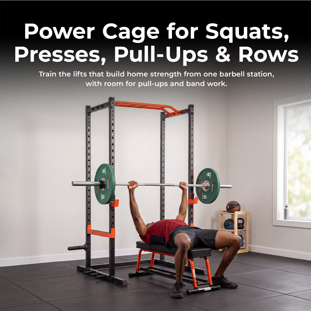 Power Zone Advanced Multifunction Squat Power Cage | Sunny Health