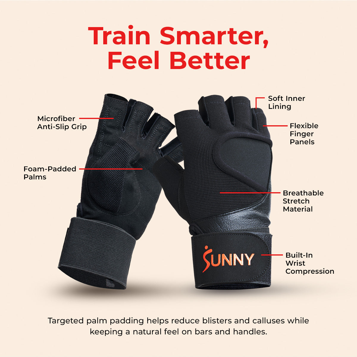 bicycle gloves with wrist support Weightlifting | Sunny Health & Fitness Convenient Pull Tabs – métro-boulot-dodo Quantity:500-999 PACK How-to Pack our Poles