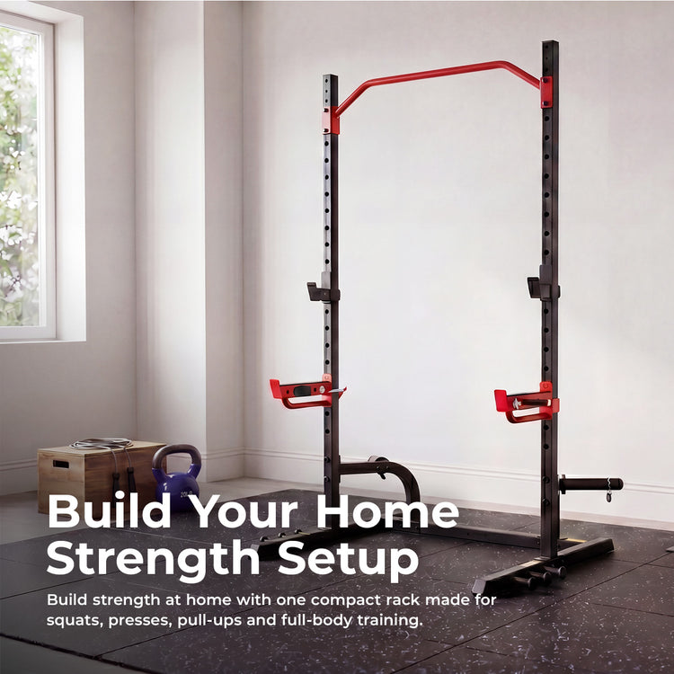 Power Zone Advanced Multifunction Squat Power Rack | Sunny Health