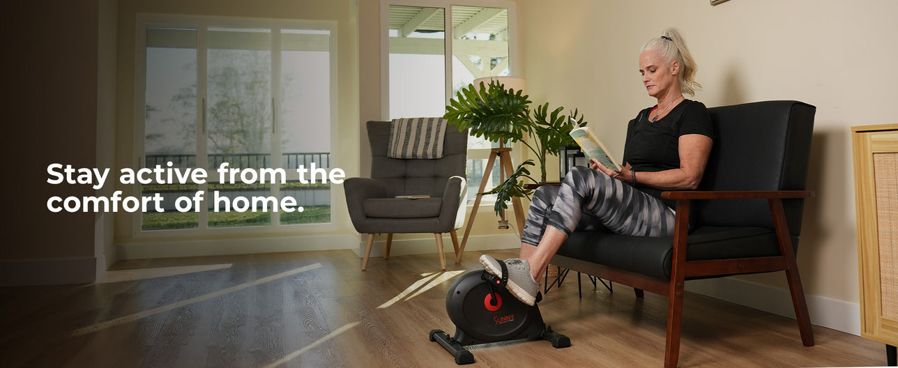 Join the FREE SunnyFit App | We make home workouts seamless, simple and fit for everyone!