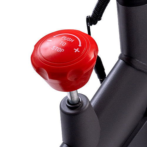 Emergency Stop Control | Press down to stop quickly when needed—extra peace of mind for home workouts.