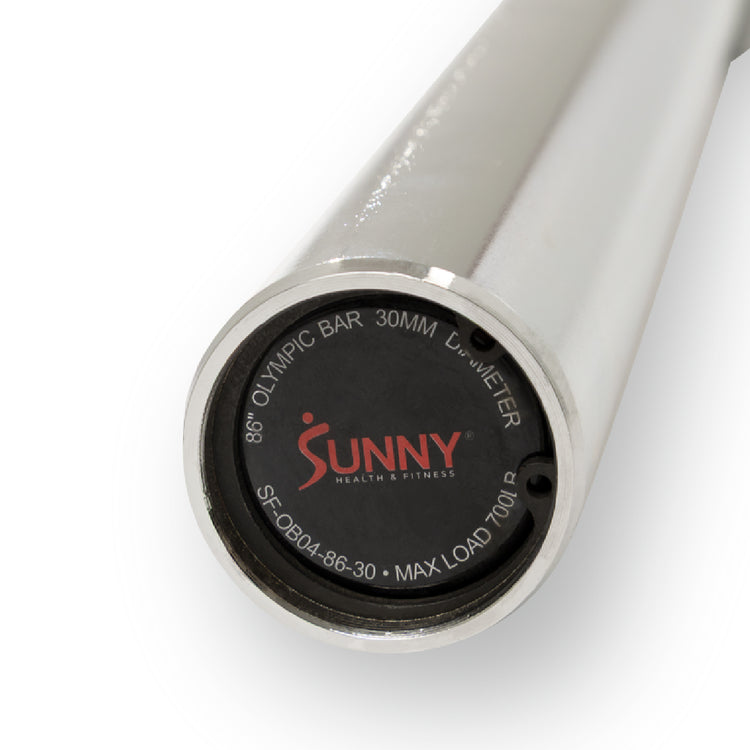 86" (7 ft) Olympic Barbell Bar - 28mm & 30mm Shafts