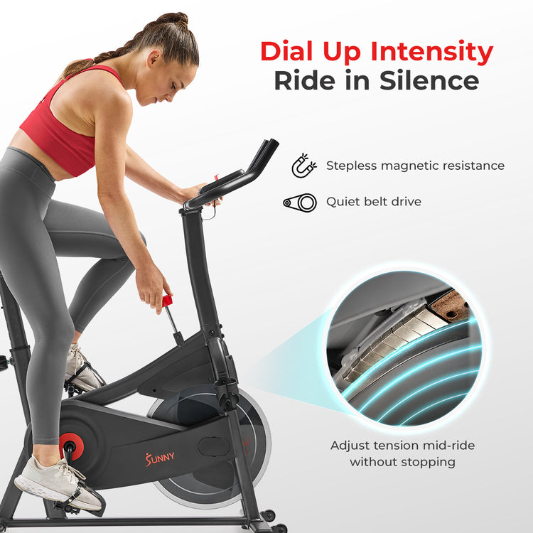 Active 100 Smart Magnetic Cycling Exercise Bike Sunny Health