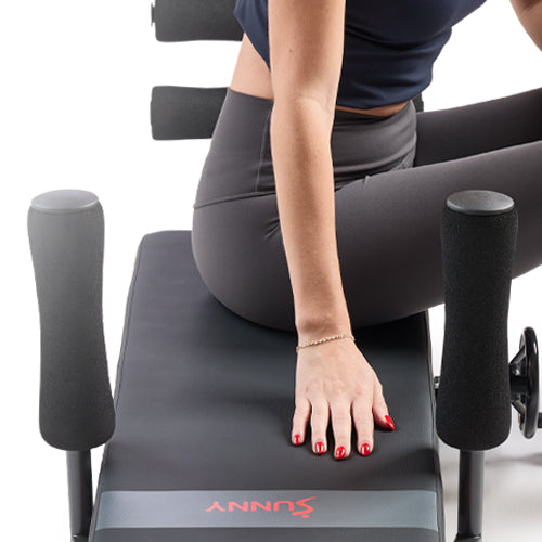 High-Density Back Support | A generously padded backrest delivers the comfort and support you need for effective, sustained spinal decompression.