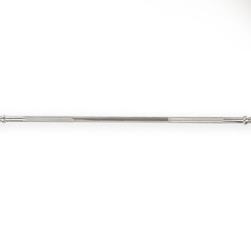 Chrome Corrosion Shield | Durable chrome finish shrugs off sweat and humidity—wipes clean to keep the bar looking sharp, set after set.