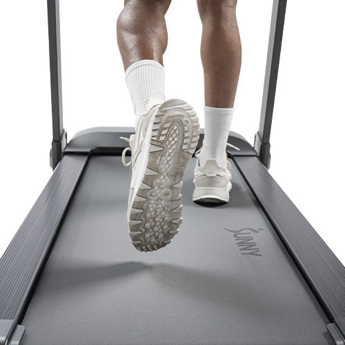 Full-Size Running Deck | A spacious 55" x 20" surface supports a more comfortable stride at any pace.