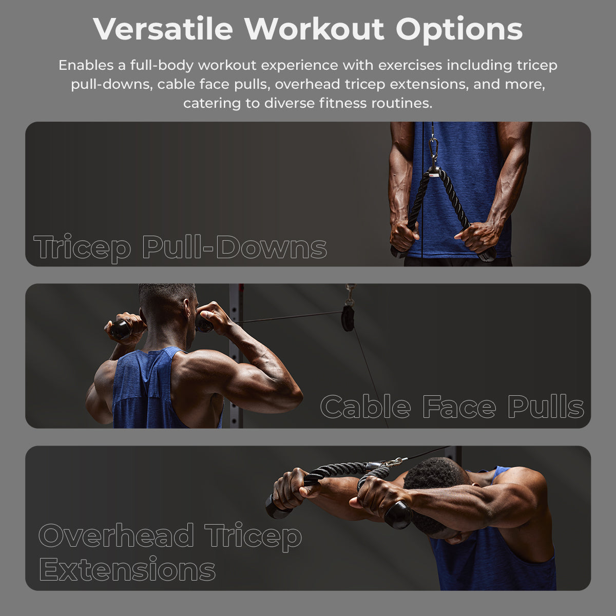 Tricep Rope Cable Attachment - Main Image