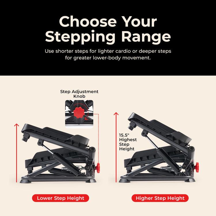 Smart Twist Exercise Stepper Machine