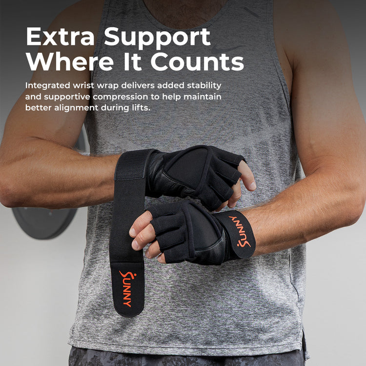 Weightlifting Gloves - Wrist Support