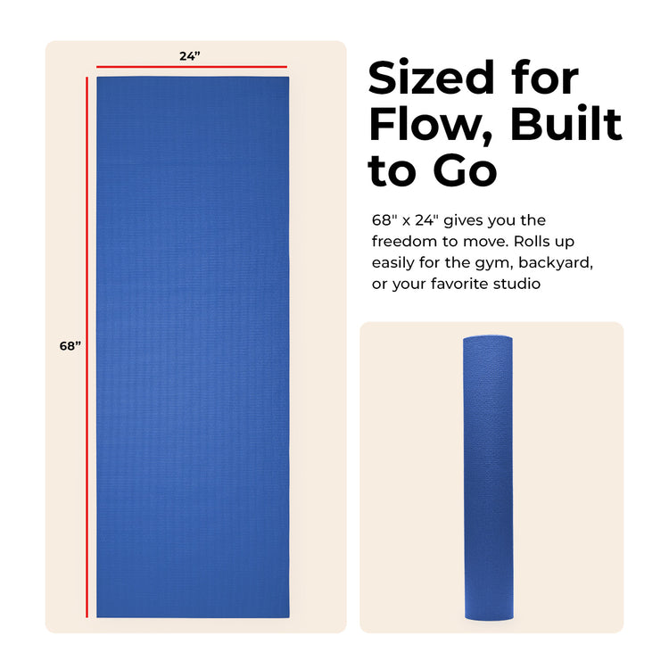 Exercise Yoga Mat for Health & Fitness