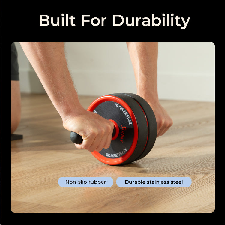 Ab Roller Wheel with Knee Pad