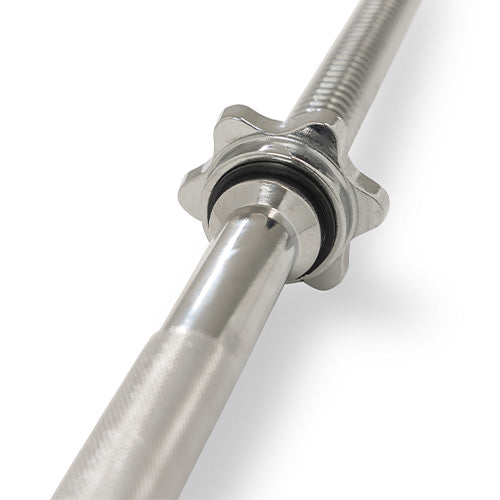 Wide-Grip Training Versatility | Longer straight-shaft spacing between knurl zones gives room for multiple grip widths—ideal for wide-grip curls, upright rows, and accessory pressing movements.