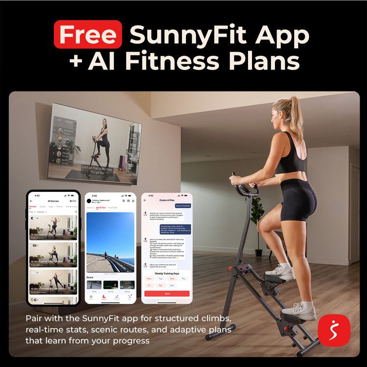 Foldable Smart Cardio Step Climber