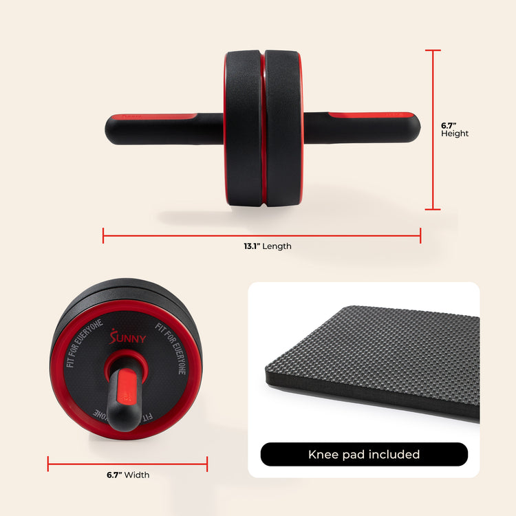 Ab Roller Wheel with Knee Pad