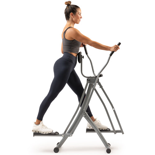 Low-Impact Air Walking Motion | Enjoy the benefits of a calorie burning workout with the low-impact, fluid motion that is easy on your joints, replicating the sensation of gliding in the air.