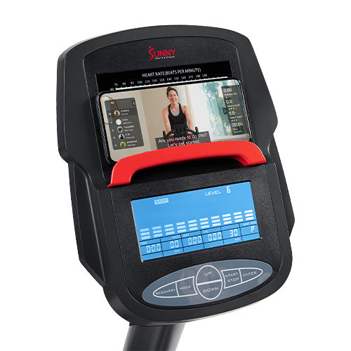 Performance Monitor | Track time, speed, distance, watts, calories, pulse, and resistance to follow your progress.