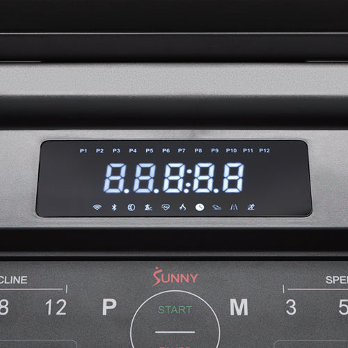 Advanced LED Display | Track speed, time, distance, calories, incline, steps, and heart rate in real time with a bright, easy-to-read LED screen.