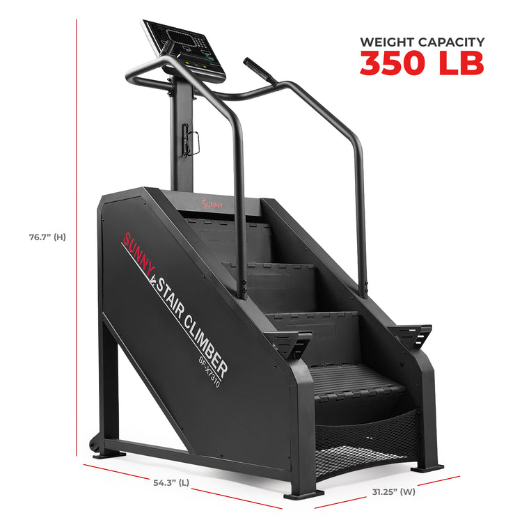 Sunny Health & Fitness Premium Smart Stair Climber - Sunny Health & Fitness