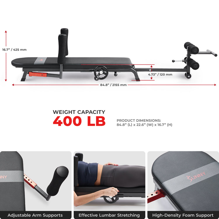 Adjustable Stretch and Decompression Table