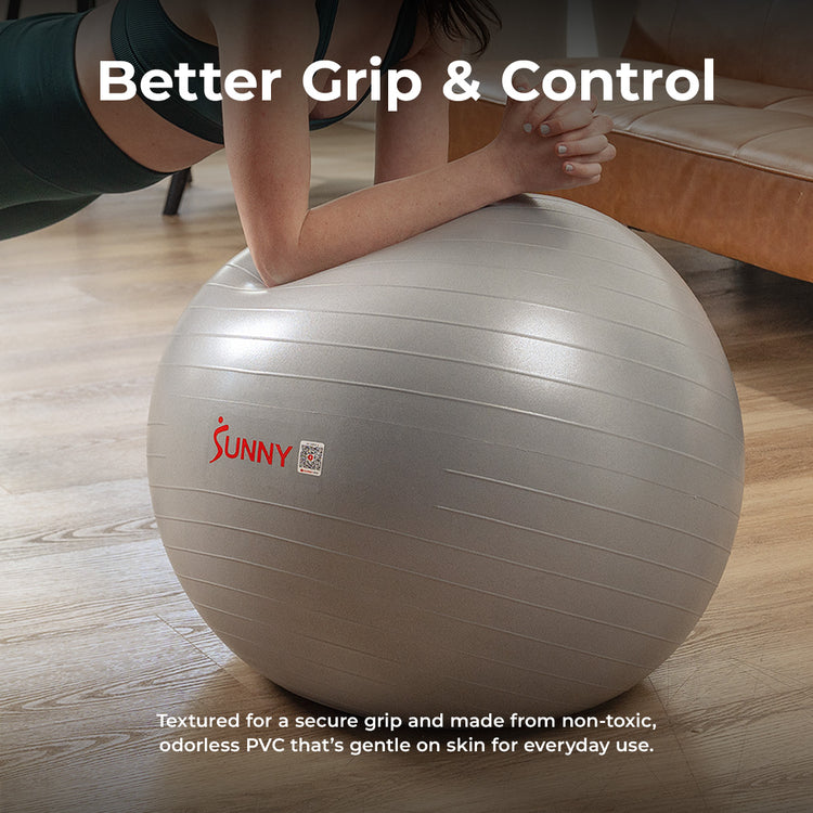 Premium Exercise Ball – 45–75 cm (Yoga / Stability Ball)