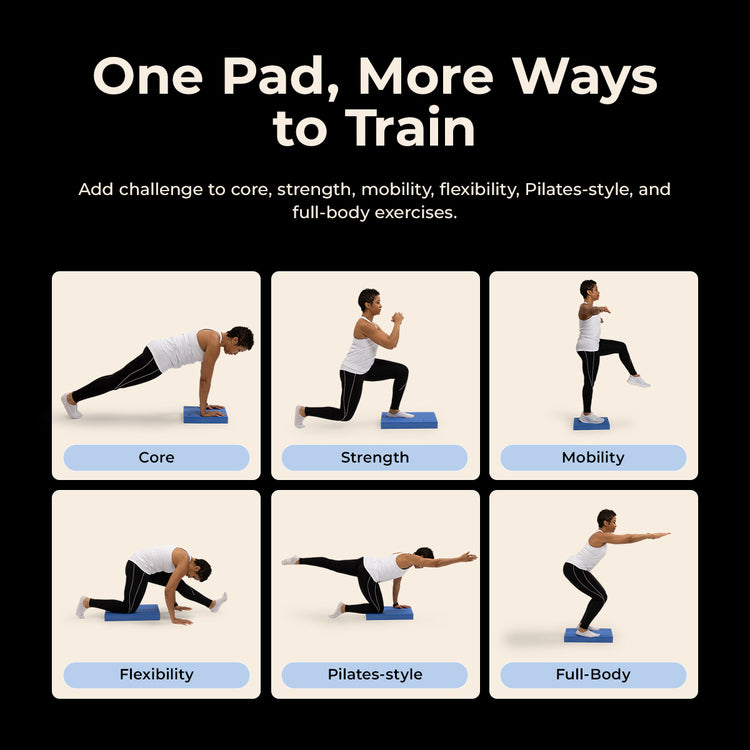 Foam Balance Pad for Stability, Balance & Core Training