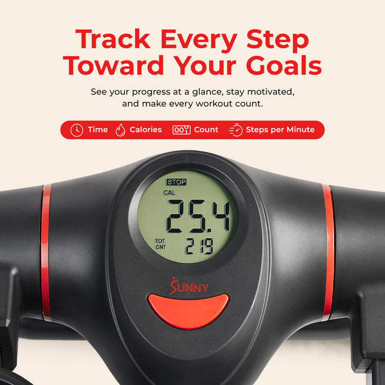 Smart Heavy Duty Power Stepper with Exercise Bands