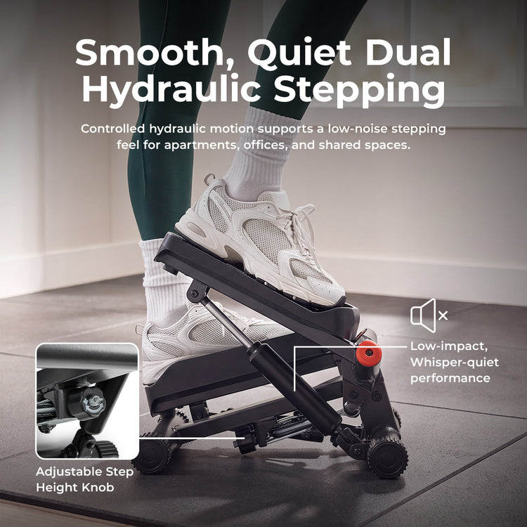 Smart Twist Stepper with Resistance Bands