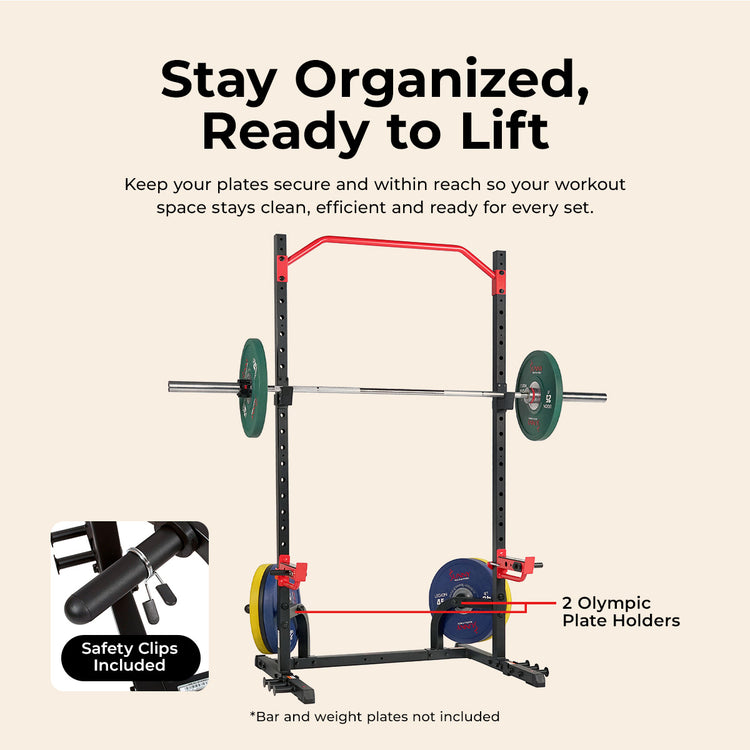 Power Zone Advanced Multifunction Squat Power Rack | Sunny Health