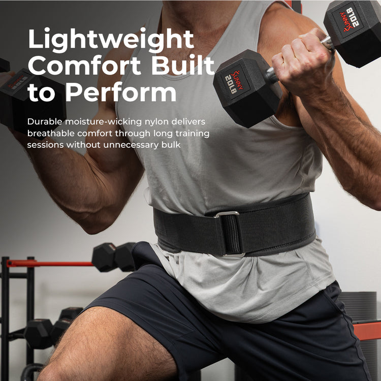 Nylon Weightlifting Belt - 4"