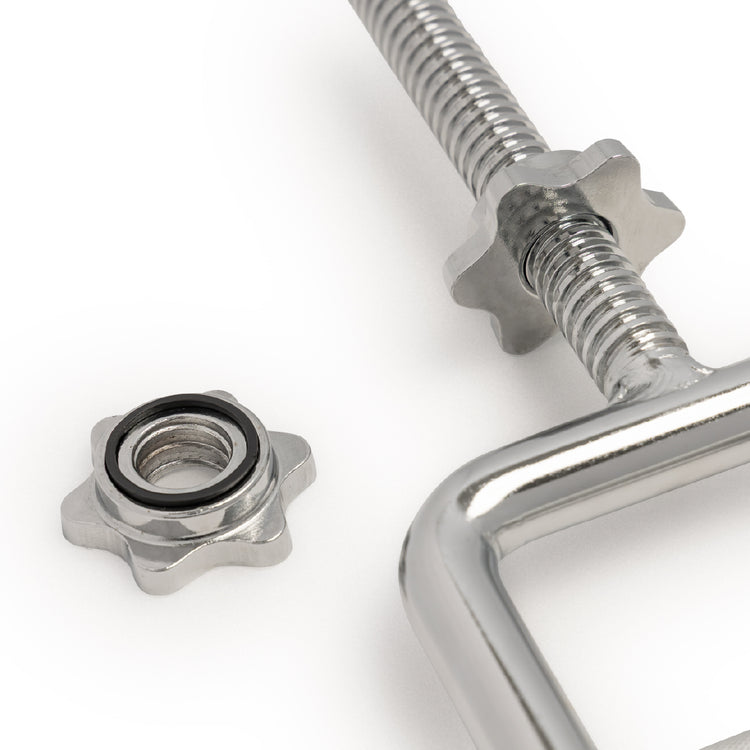 34" Threaded Tricep Bar w/ Star-Lock Collars