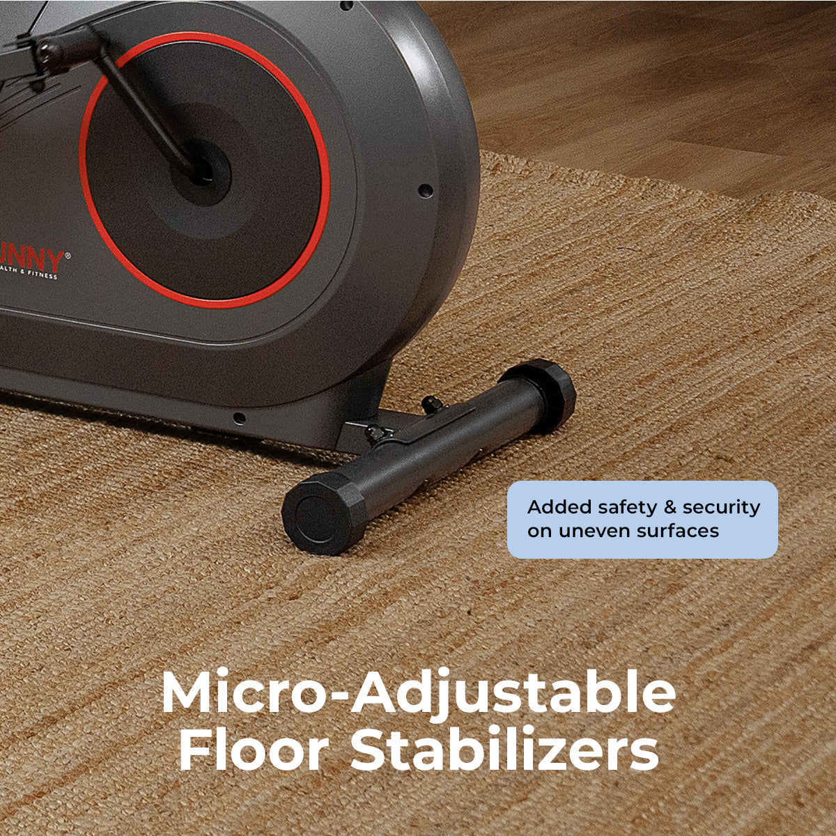 Corezy 16-Level Smart Magnetic Resistance Elliptical | Sunny