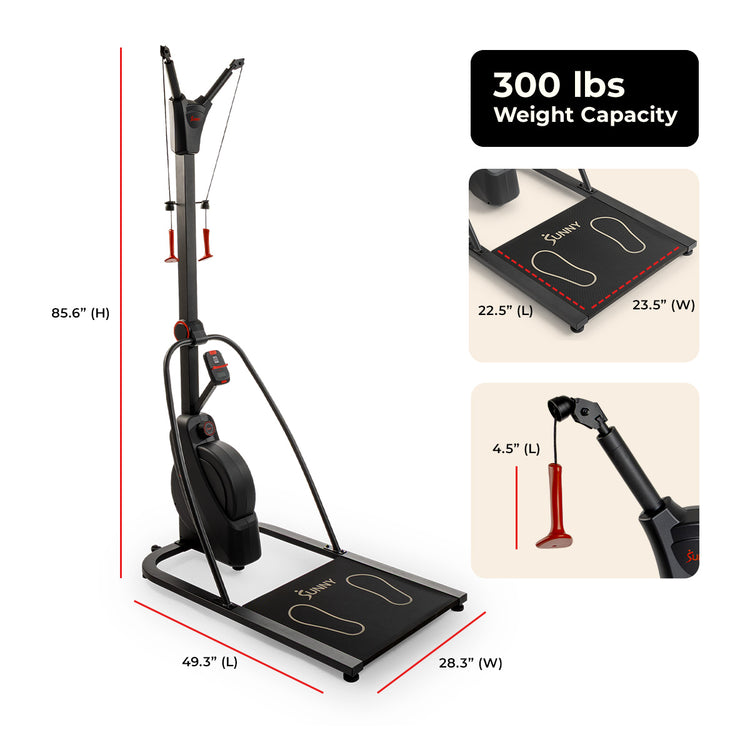 Magnetic Ski Trainer Exercise Machine