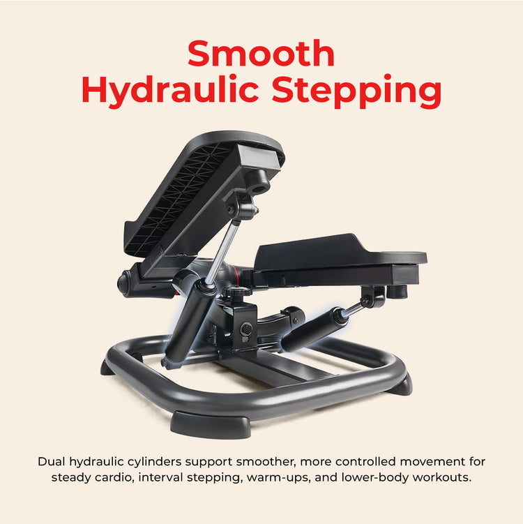 Smart Heavy Duty Power Stepper with Exercise Bands