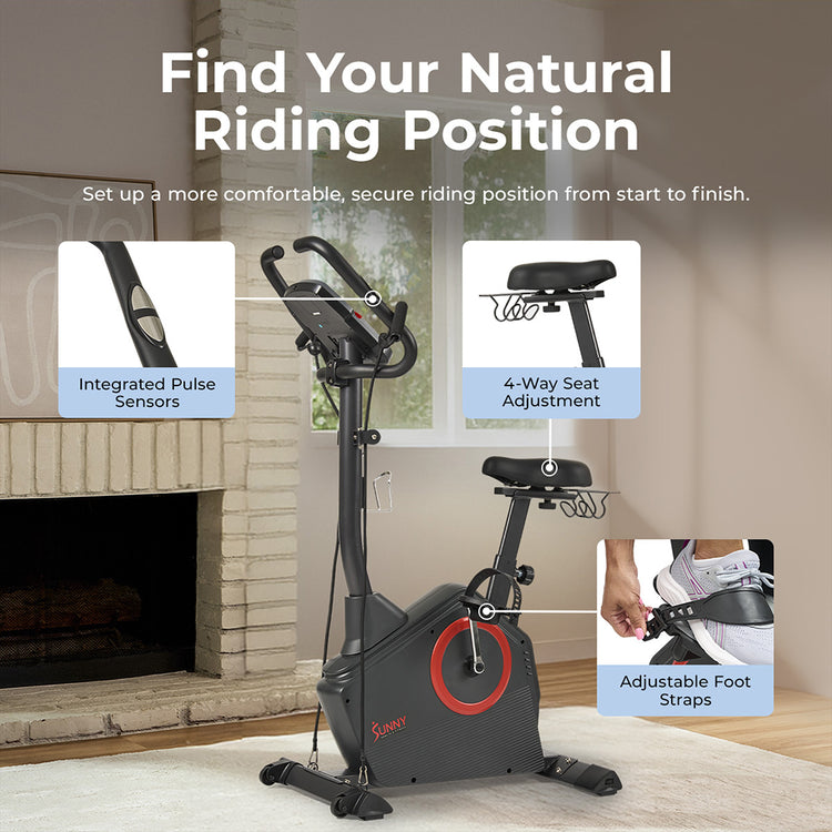 Smart Programmable Electromagnetic Upright Bike