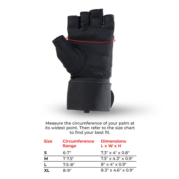 Weightlifting Gloves - Wrist Support