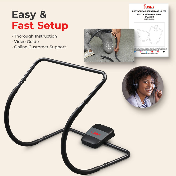 Portable Ab Crunch Assisted Trainer