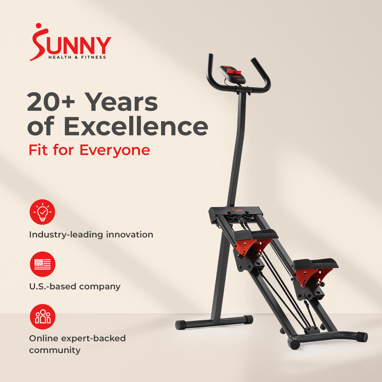 Smart Foldable Stair Climber with Balance-Assist Cords
