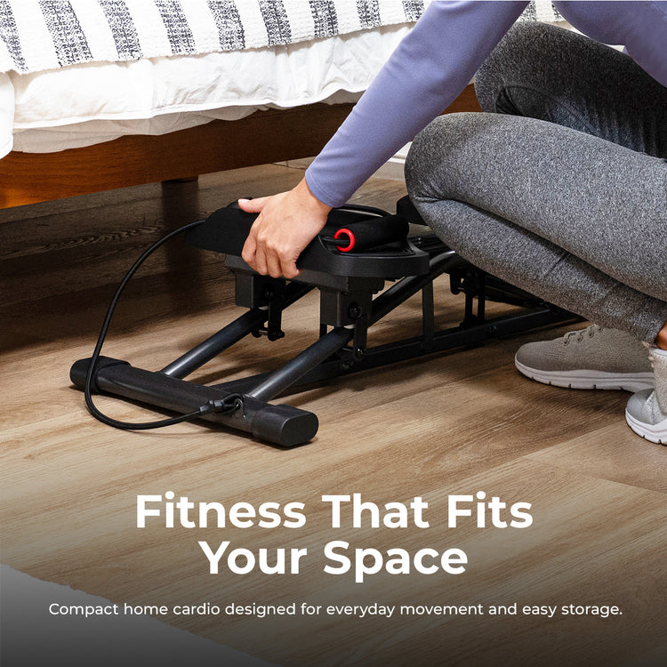 Smart Lateral Balance Stepper With Resistance Bands