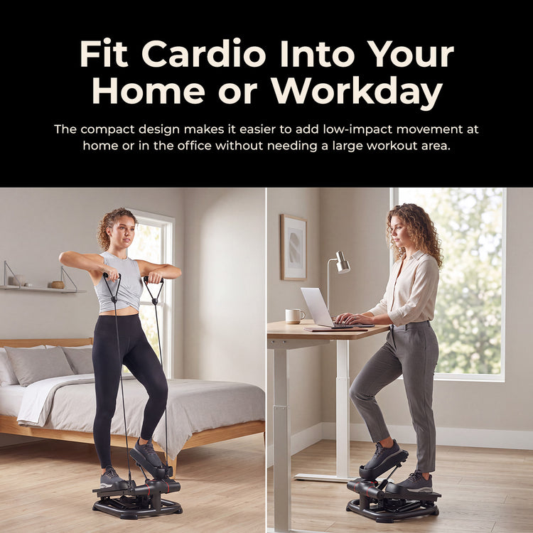 Smart Heavy Duty Power Stepper with Exercise Bands