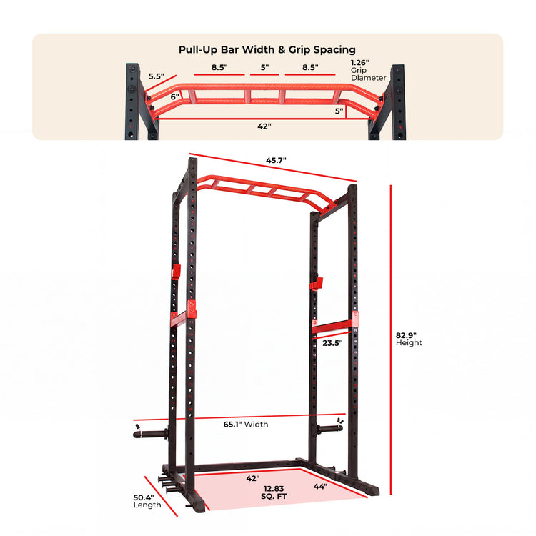 Power Zone Advanced Multifunction Squat Power Cage