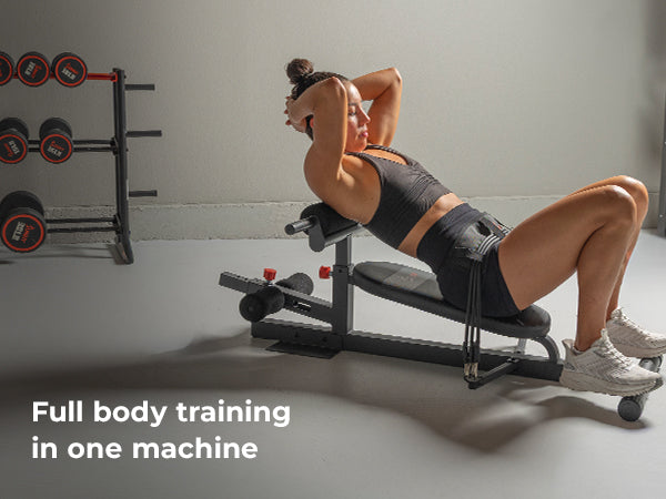 Multifunction Core & Glute Trainer | Sunny Health & Fitness