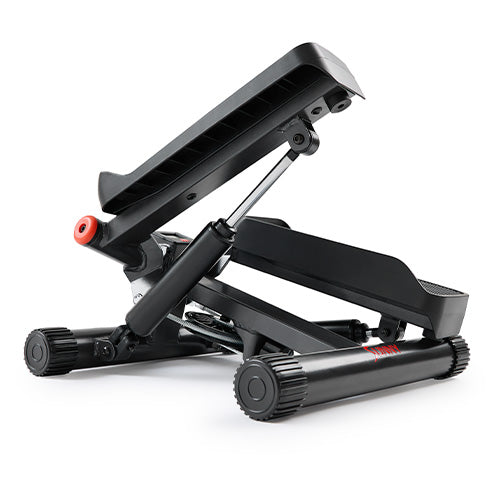 Dual Hydraulic Stepping | Hydraulic cylinders support smooth, controlled, low-noise stepping for home workouts.