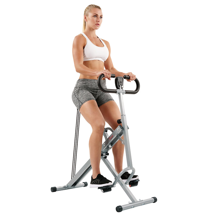 Upright Row-N-Ride® Squat Assist Trainer Machine for Abs and Glute Workout