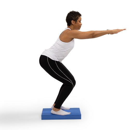 Versatile Full-Body Training | Use it for balance drills, squats, lunges, planks, stretching, mobility, and core work.