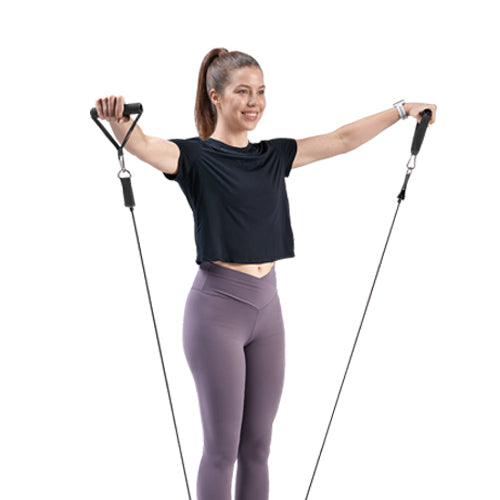 Full-Body Training | Target arms, chest, back, glutes, legs, and core with interchangeable accessories.